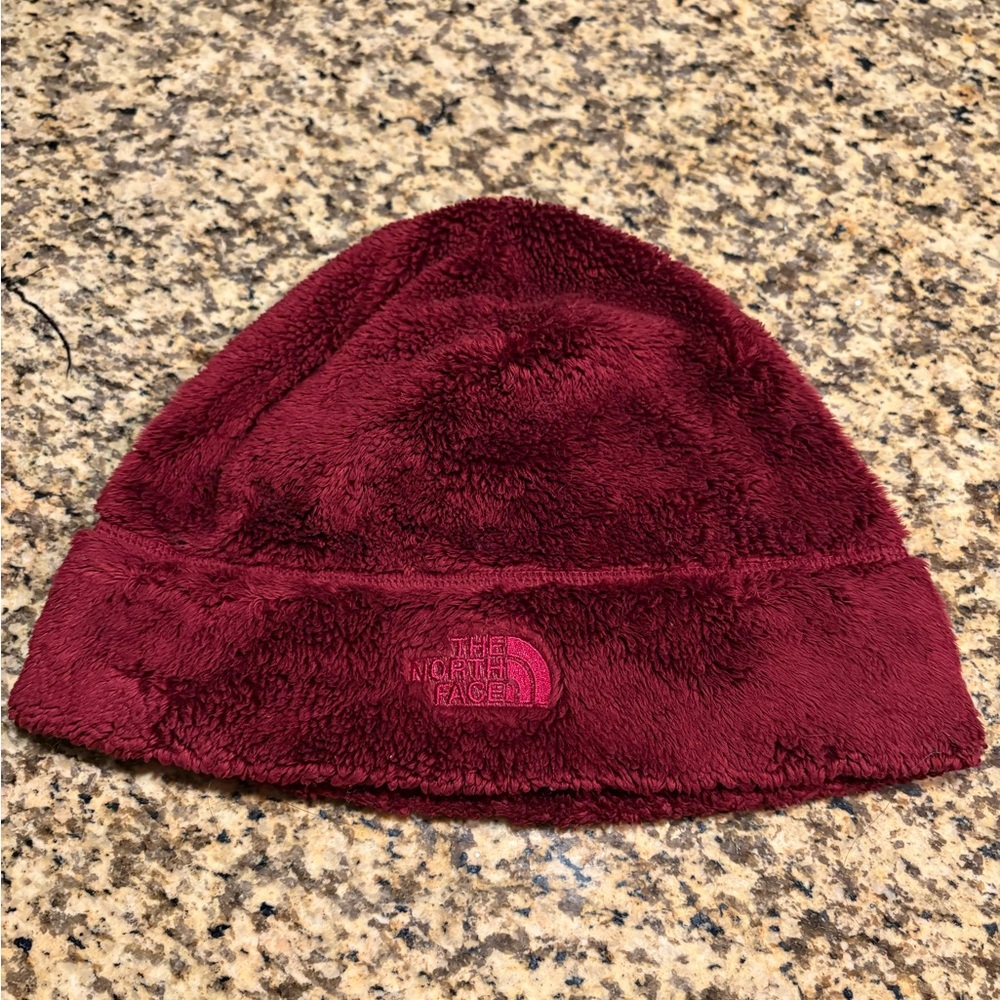 The North Face Burgandy Osito Beanie - Picture 4 of 8